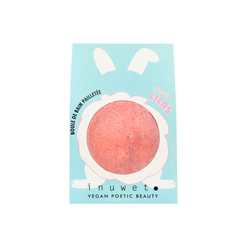 Inuwet Kula do kąpieli z brokatem i pianą Lilia