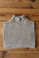 Mimimi - Komin z wełny merino dla dzieci - beż