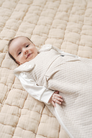 Śpiworek niemowlęcy Baby-Mäxchen 3-elementowy Quilt nature 3.0 TOG