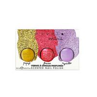 Inuwet Zestaw trzech lakierów dla dzieci Rainbow