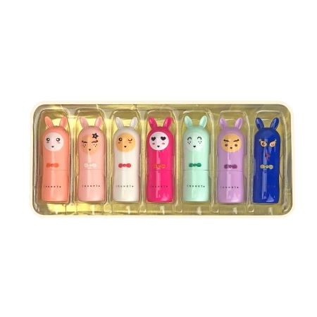 Inuwet Zestaw balsamów do ust – Pompon Box