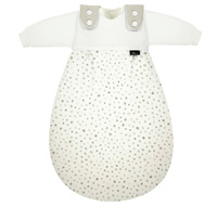 Śpiworek niemowlęcy Baby-Mäxchen 2-elementowy Jersey Aqua Dot 2.5 TOG