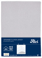 Prześcieradło Jersey srebrne 70x140cm